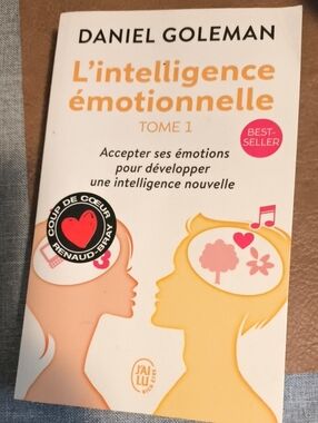 Daniel Goleman L'intelligence émotionnelle Tome 1 - White & Yellow Cover